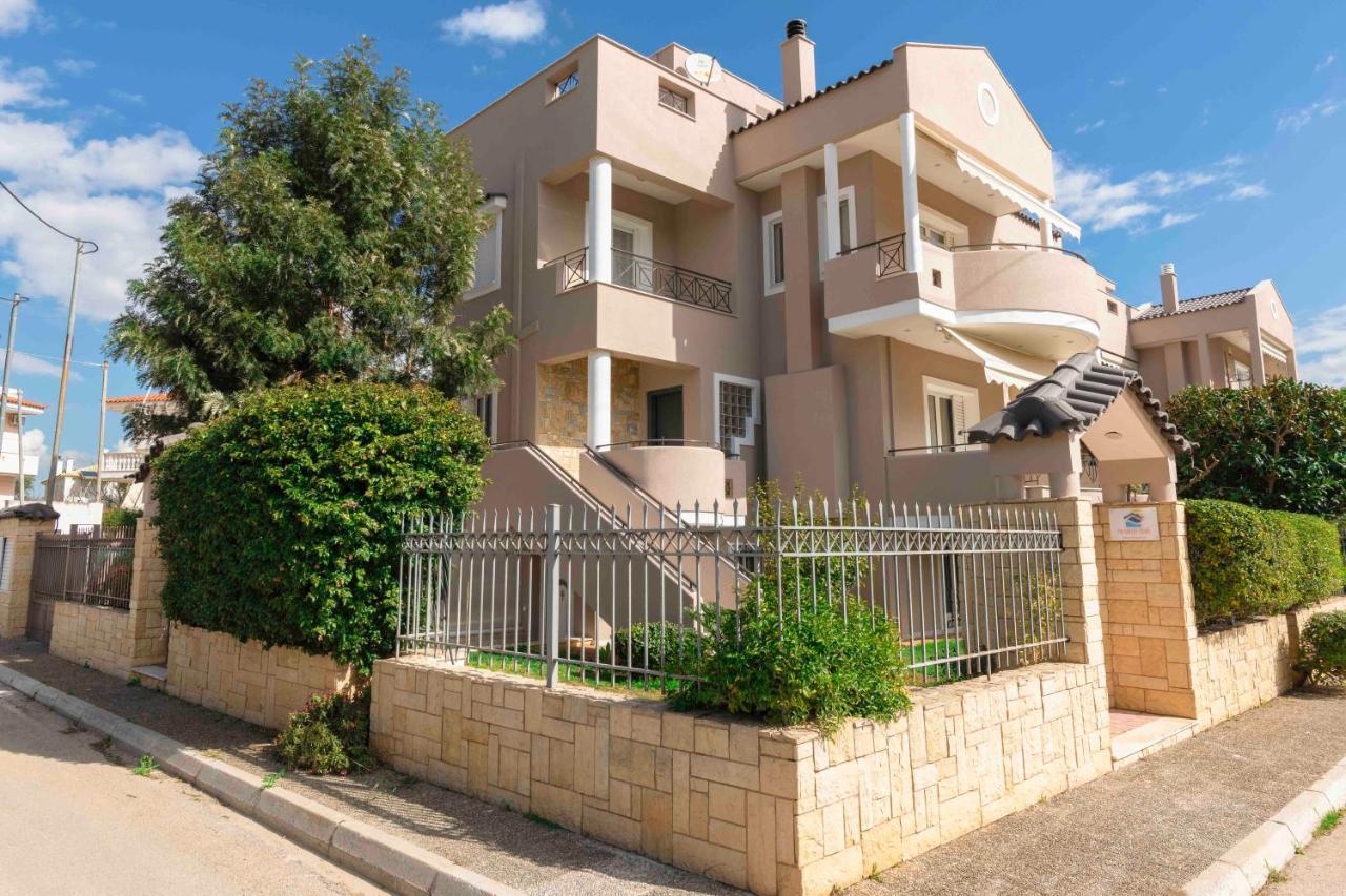 Helios: Charming Beach Home Next To Crystal Waters Néa Mákri Dış mekan fotoğraf